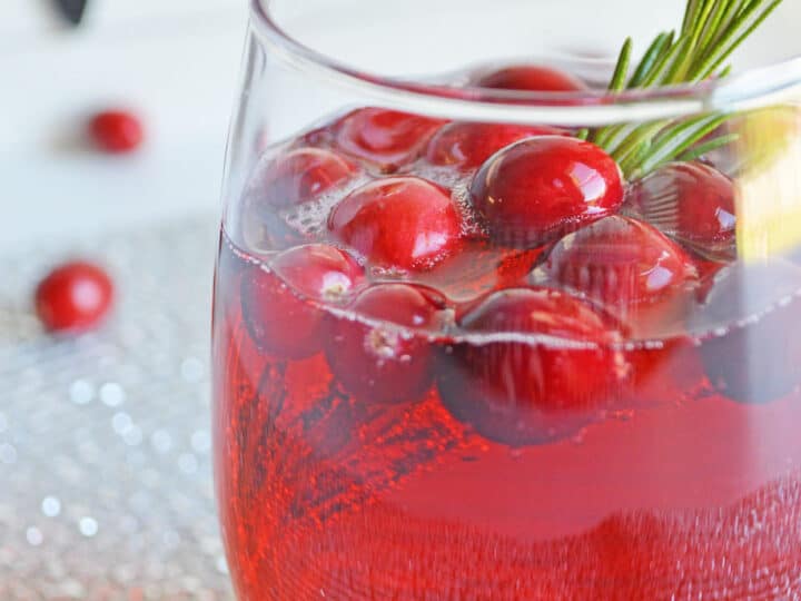 Holiday Mimosa (cranberry & rosemary) Instant Cocktail – Meliora Forever