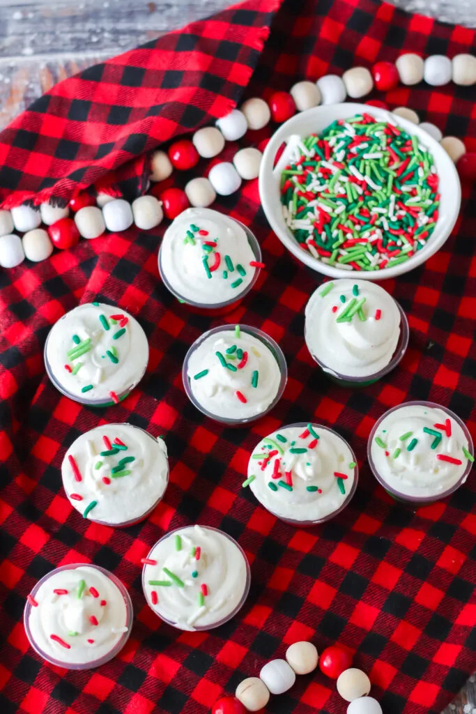 Christmas Jello Shots