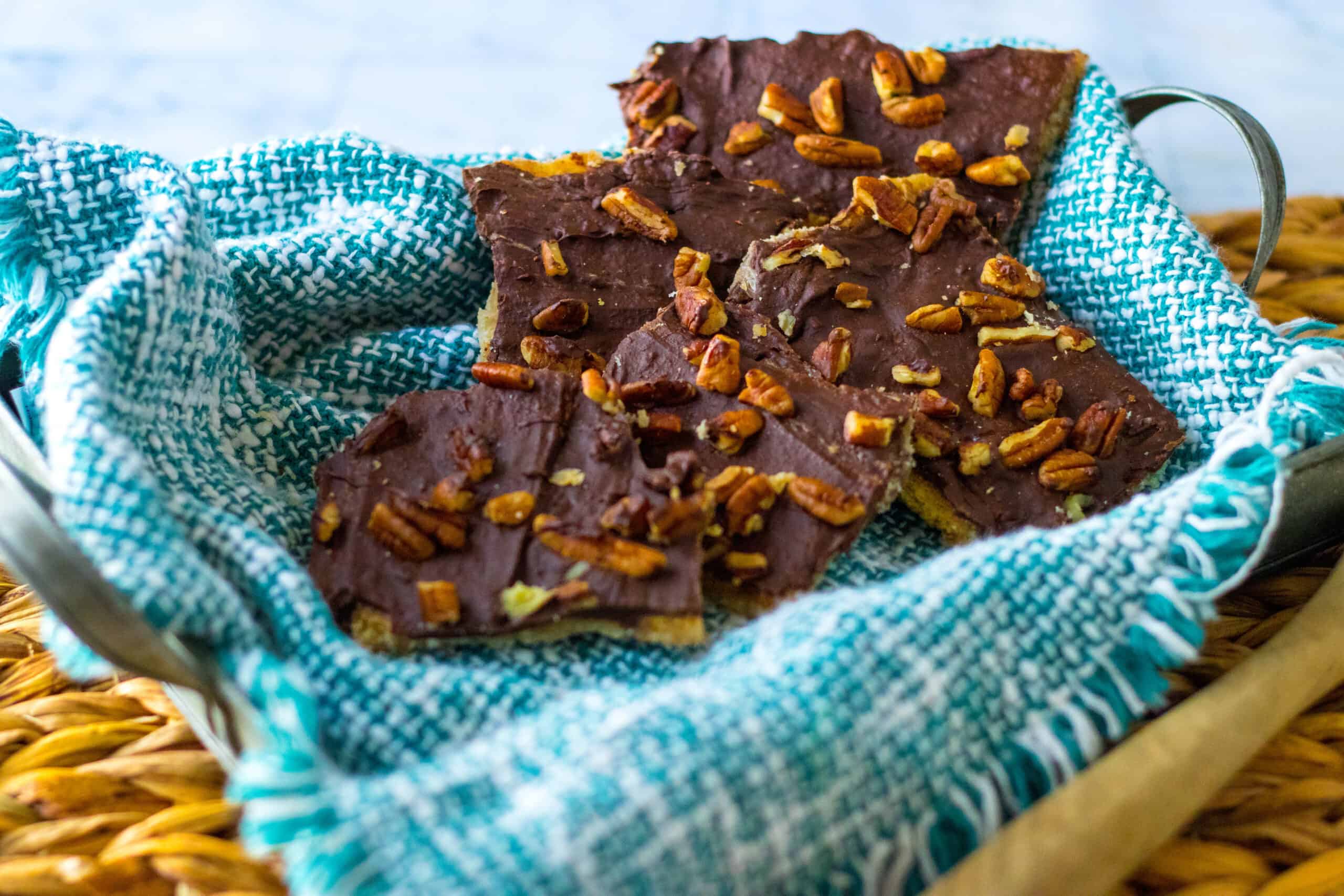 Graham Cracker Toffee Bars Moore or Less Cooking