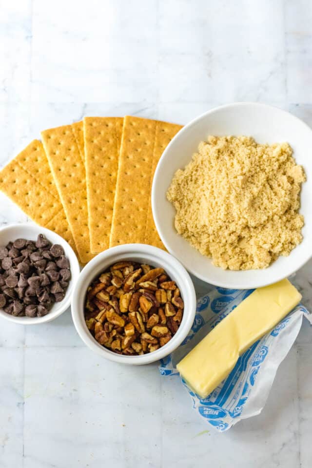 Graham Cracker Toffee Bars Moore or Less Cooking