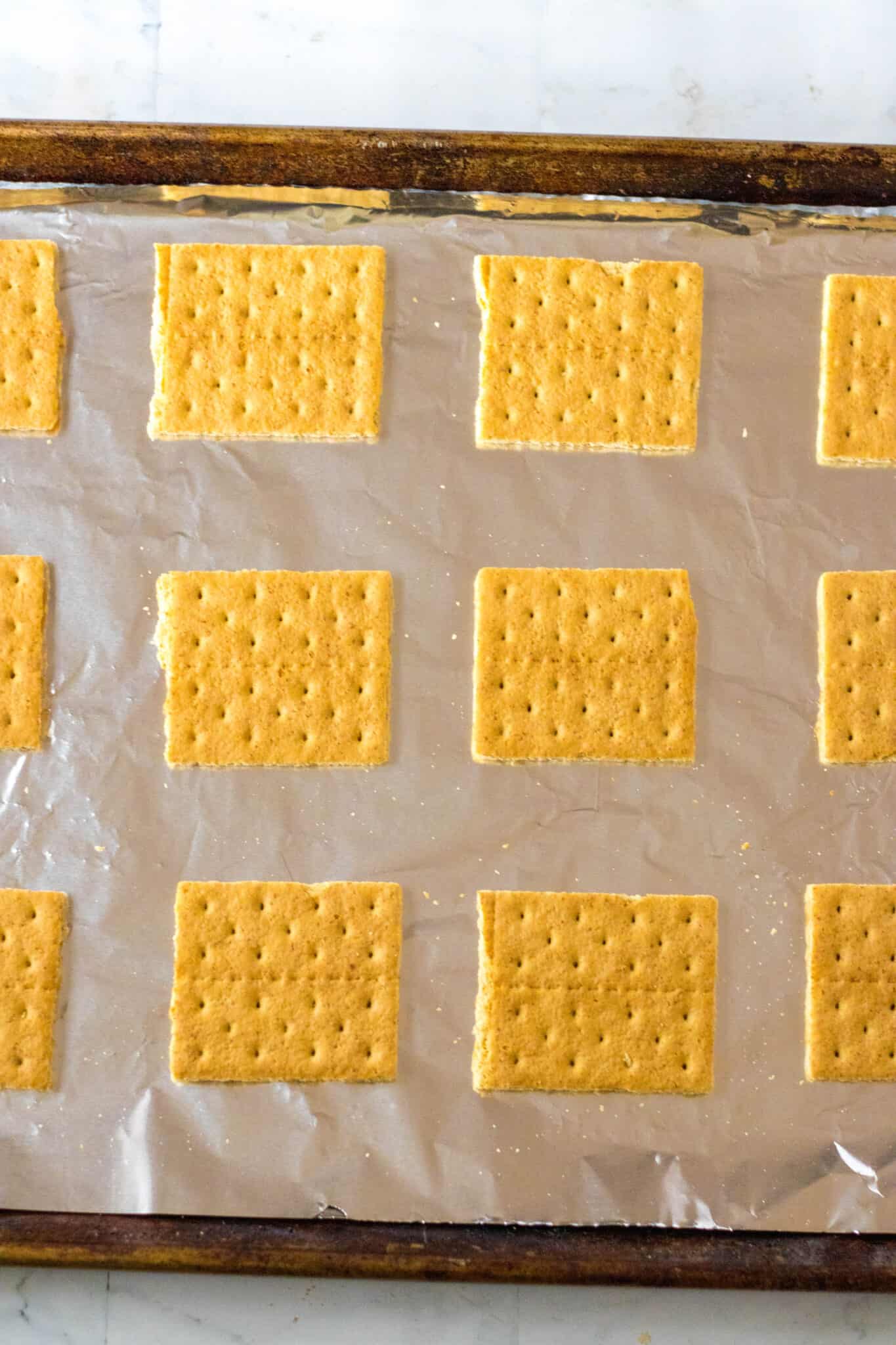 Graham Cracker Toffee Bars Moore or Less Cooking