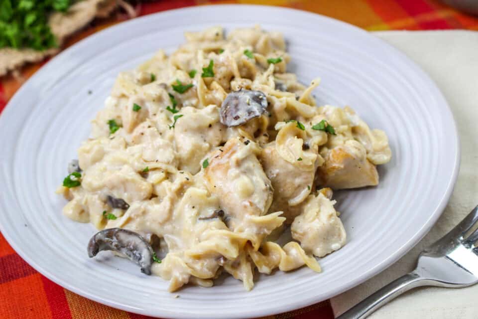 Instant Pot Chicken Stroganoff - Moore or Less Cooking