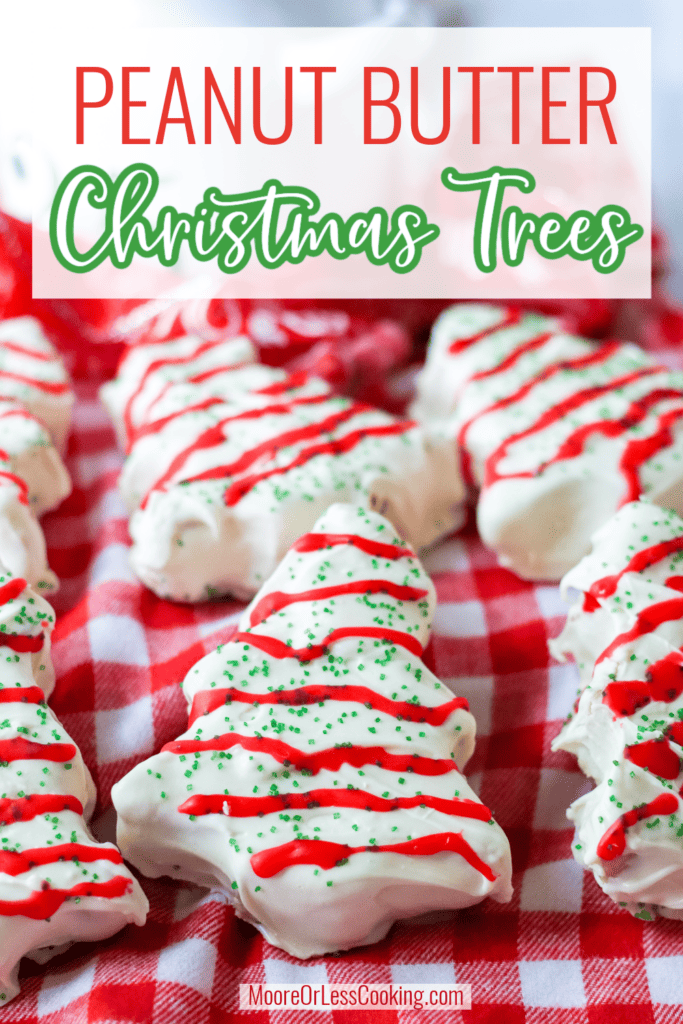 Peanut Butter Christmas Trees Moore or Less Cooking