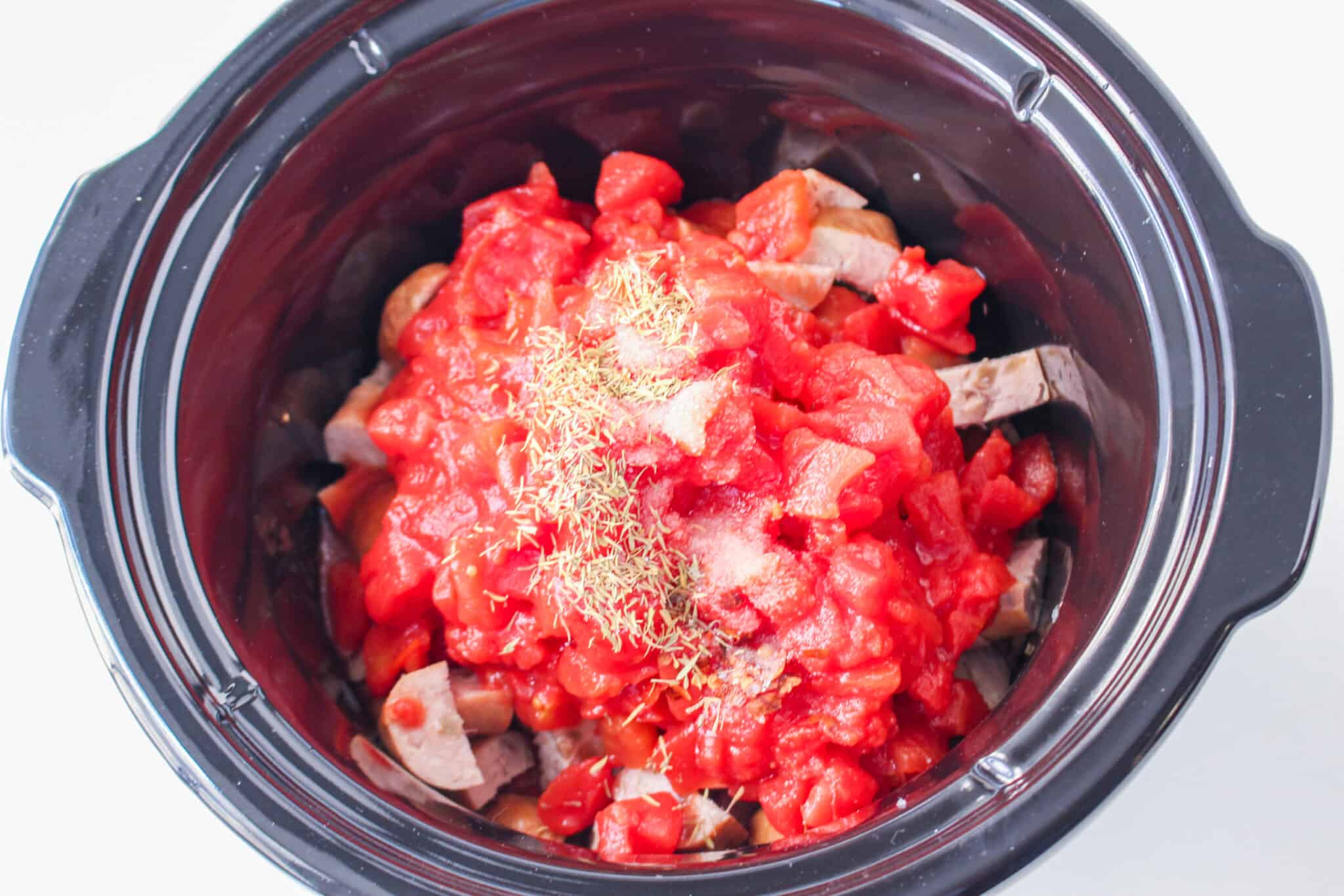 Slow Cooker Chicken Sausage And Lentil Soup Moore or Less Cooking