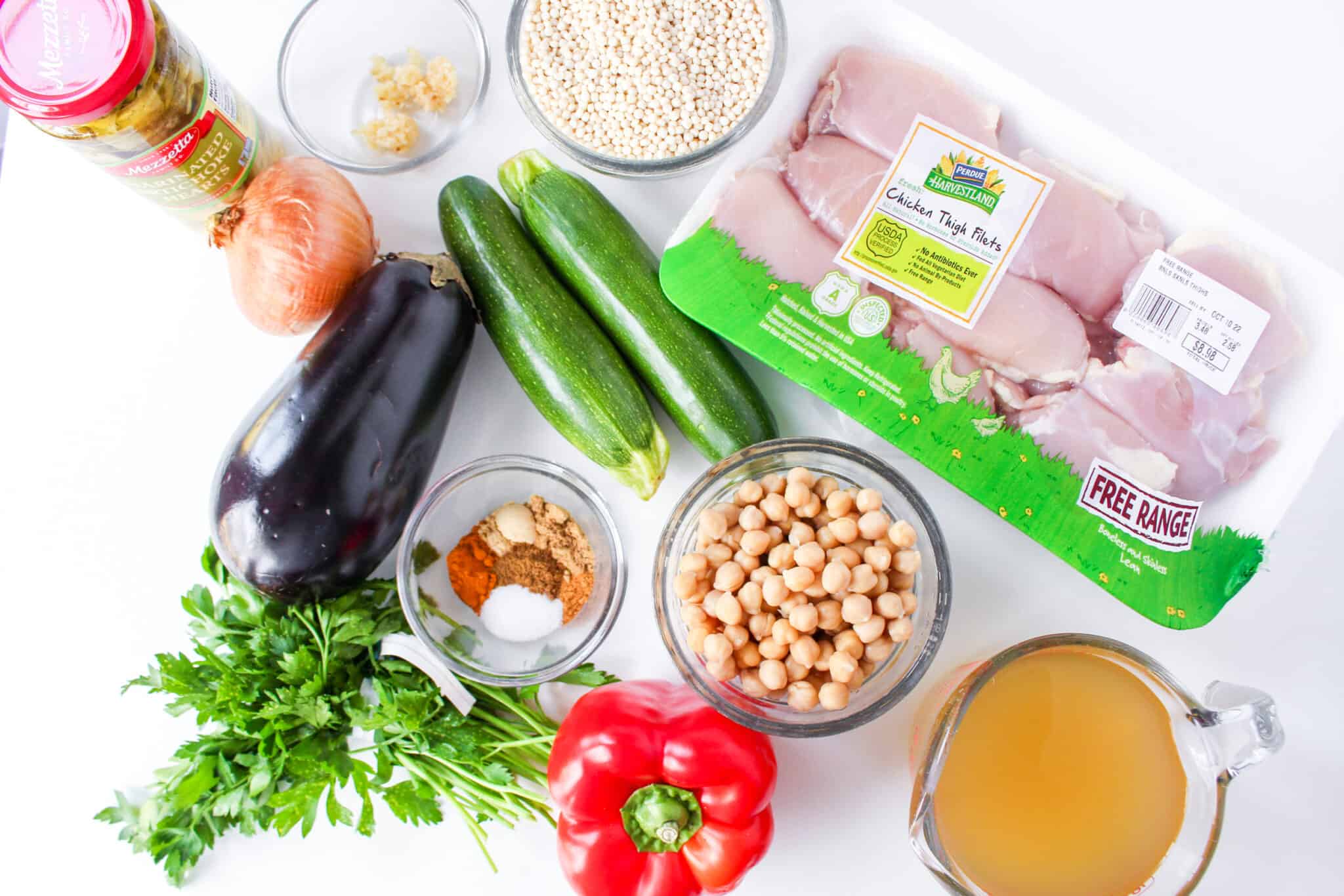 Slow Cooker Mediterranean Chicken and Vegetables Moore or Less Cooking