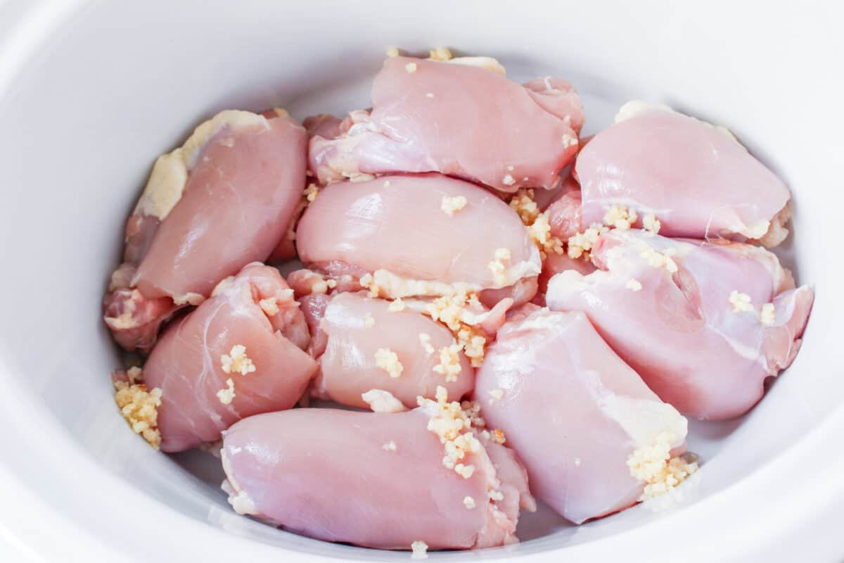 Slow Cooker Mediterranean Chicken and Vegetables Moore or Less Cooking