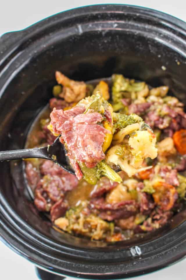 Slow Cooker Stir Fry Beef Moore or Less Cooking