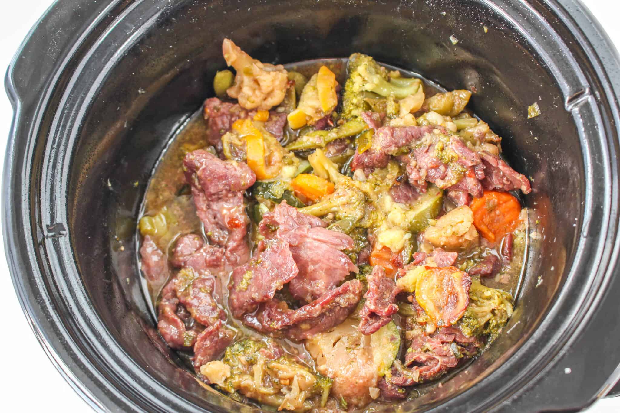 Slow Cooker Stir Fry Beef Moore or Less Cooking