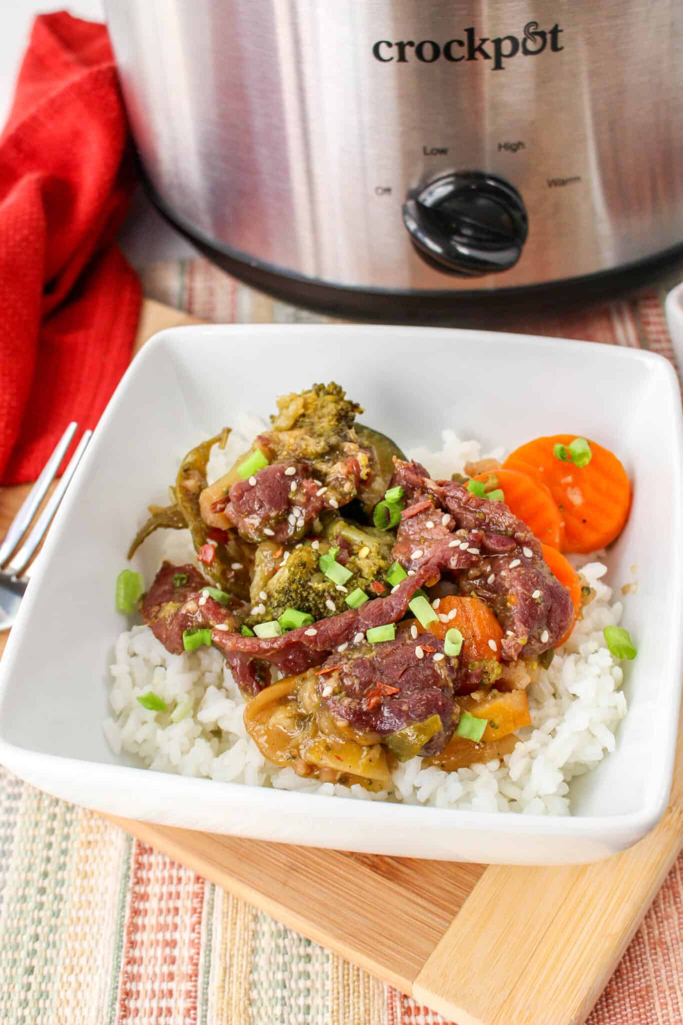 Slow Cooker Stir Fry Beef Moore or Less Cooking