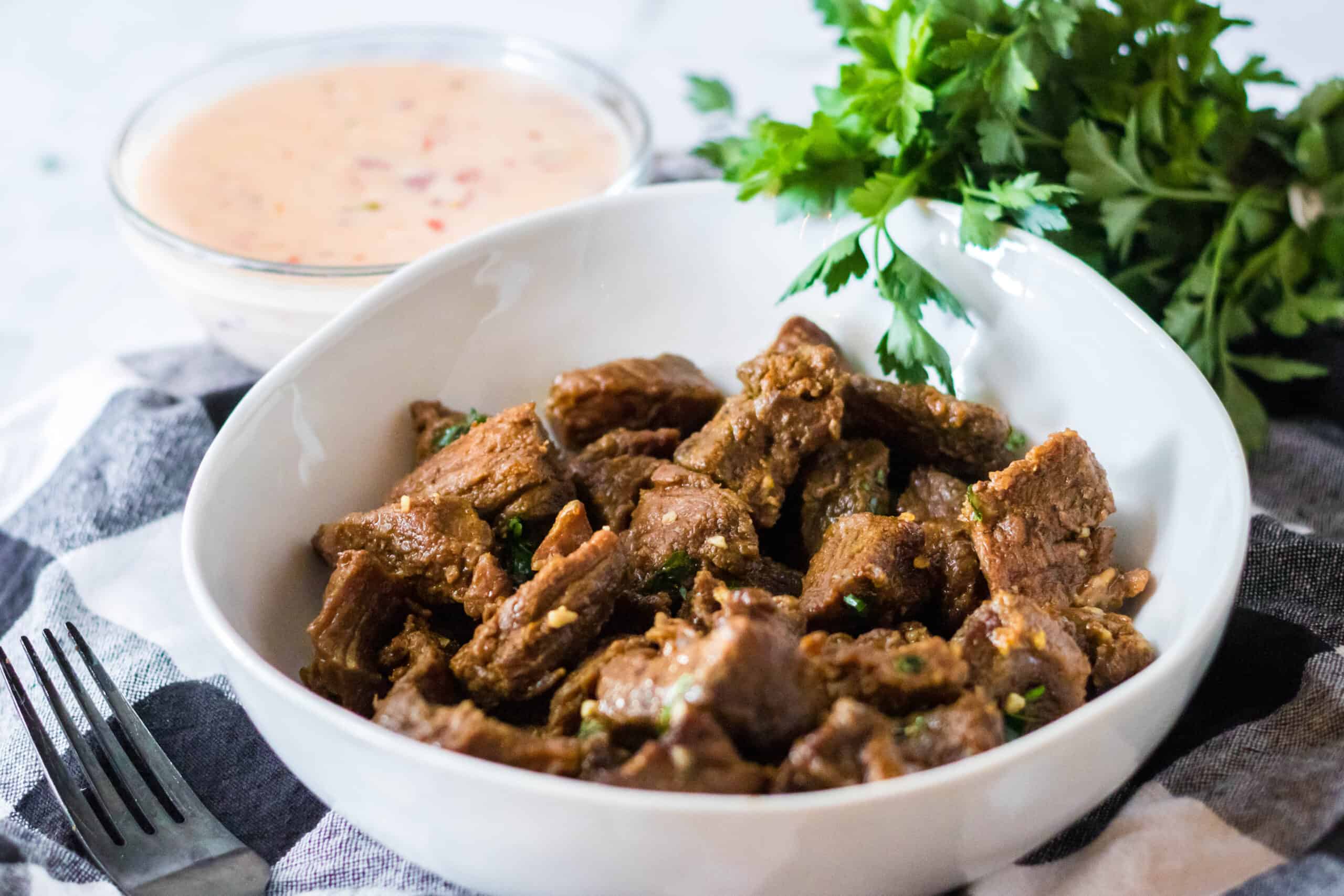 Slow Cooker Steak Bites