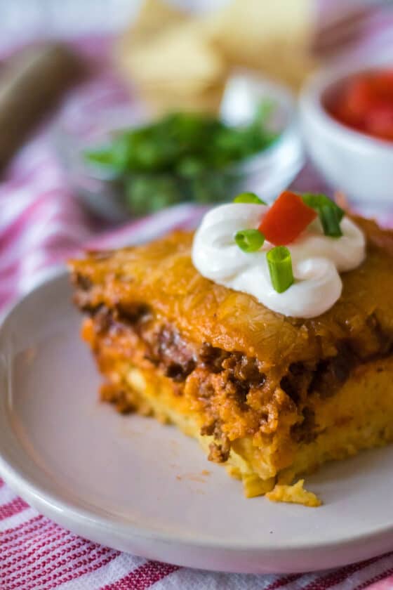 Tamale Casserole - Moore or Less Cooking