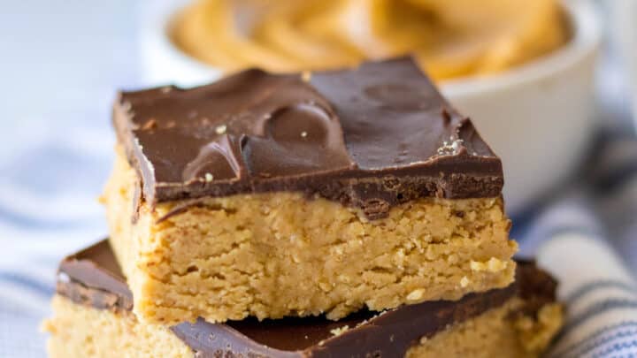 Lunch Lady Peanut Butter Bars - House of Nash Eats