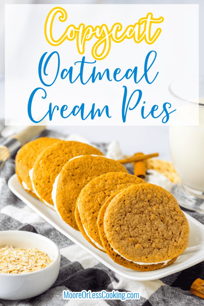 Copycat Oatmeal Cream Pies