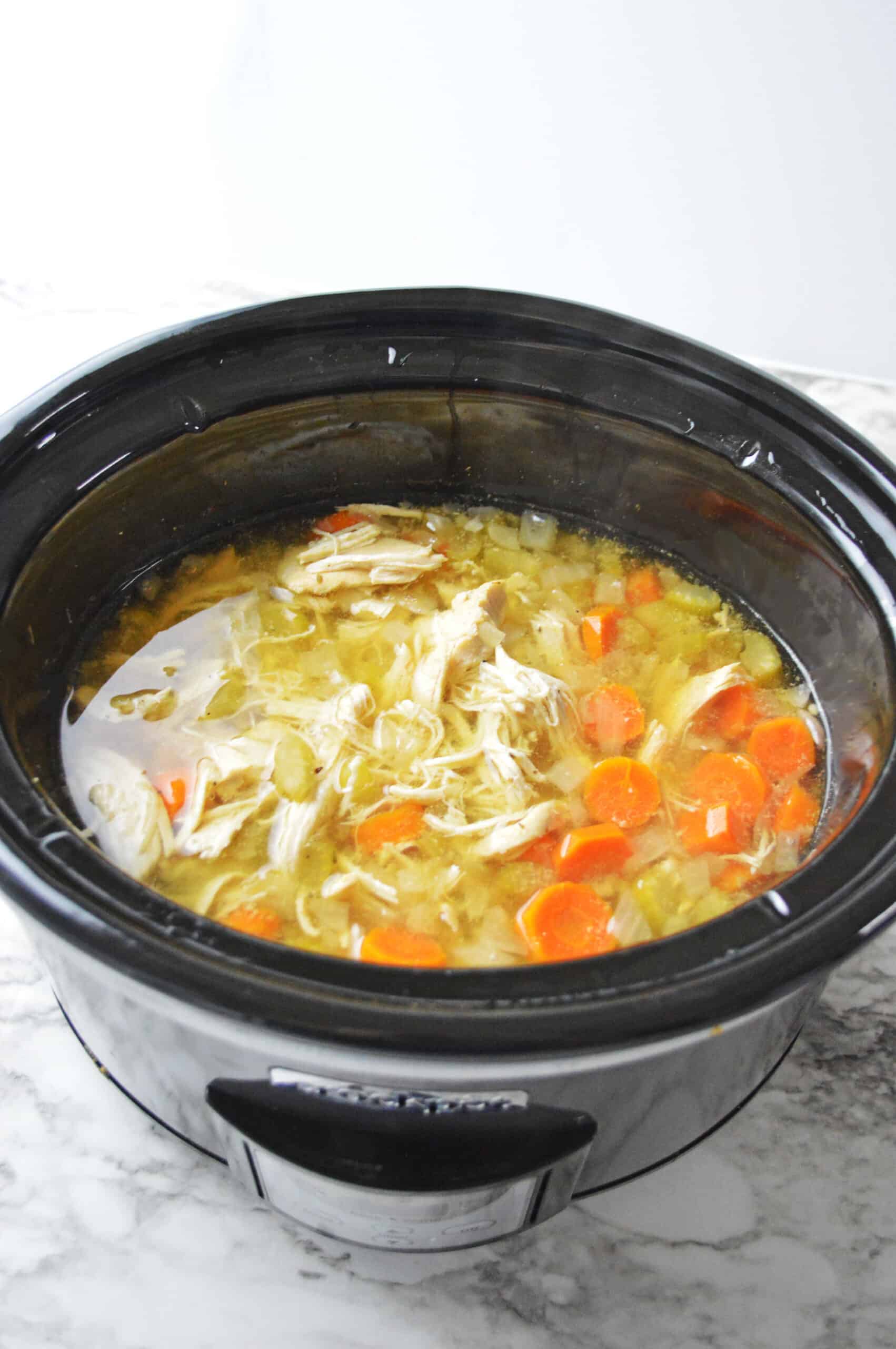Crock Pot Chicken Noodle Soup