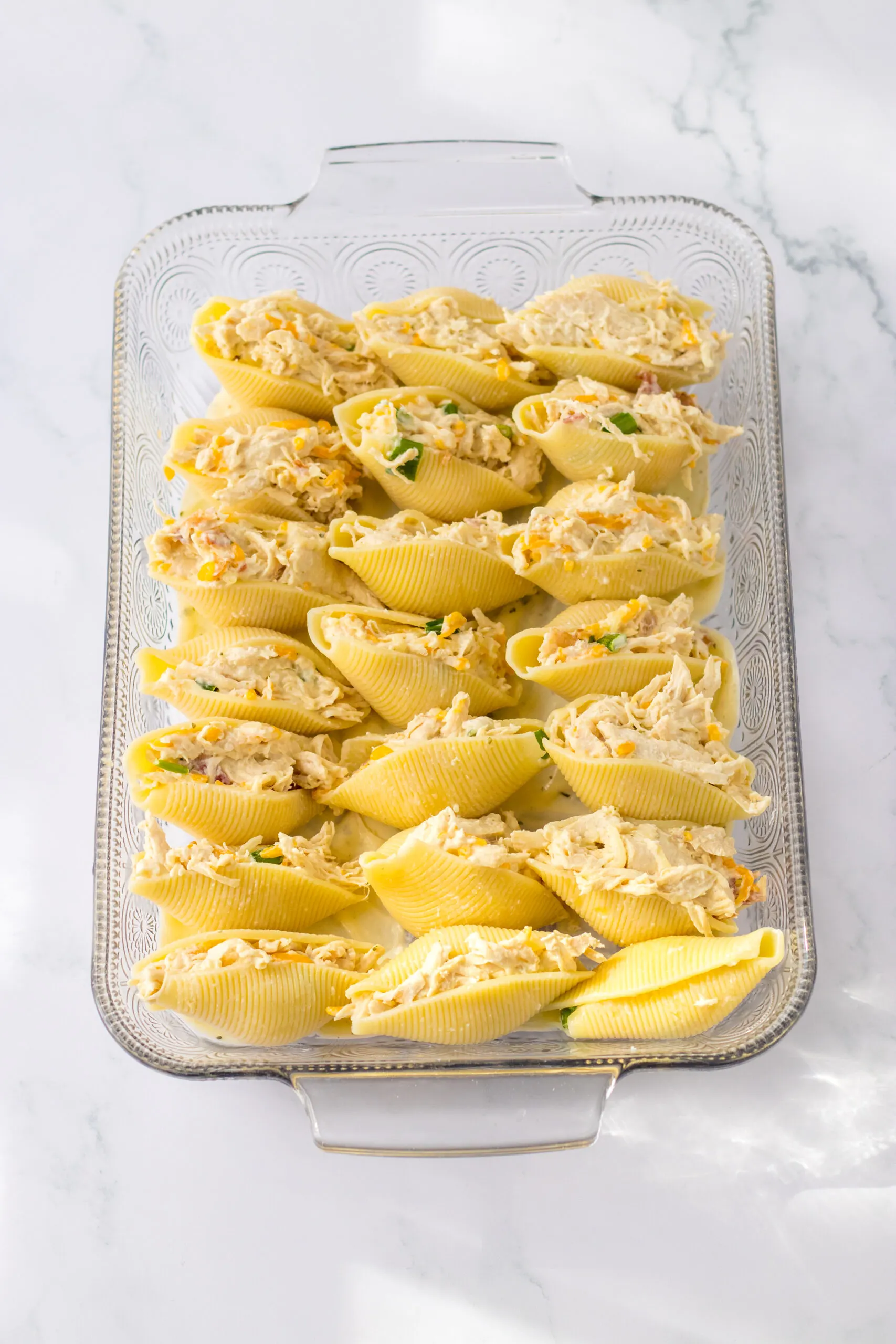 Crack Chicken Stuffed Pasta Shells