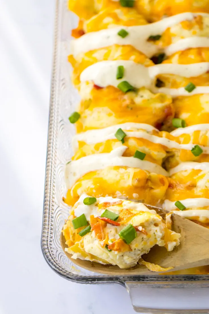 Crack Chicken Stuffed Pasta Shells