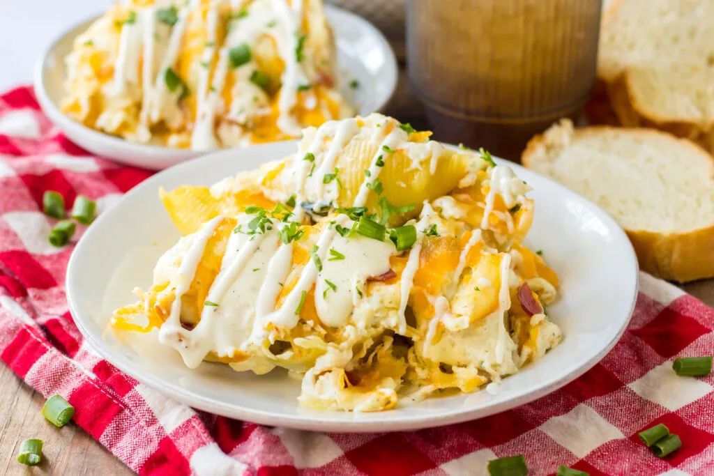 Crack Chicken Stuffed Pasta Shells