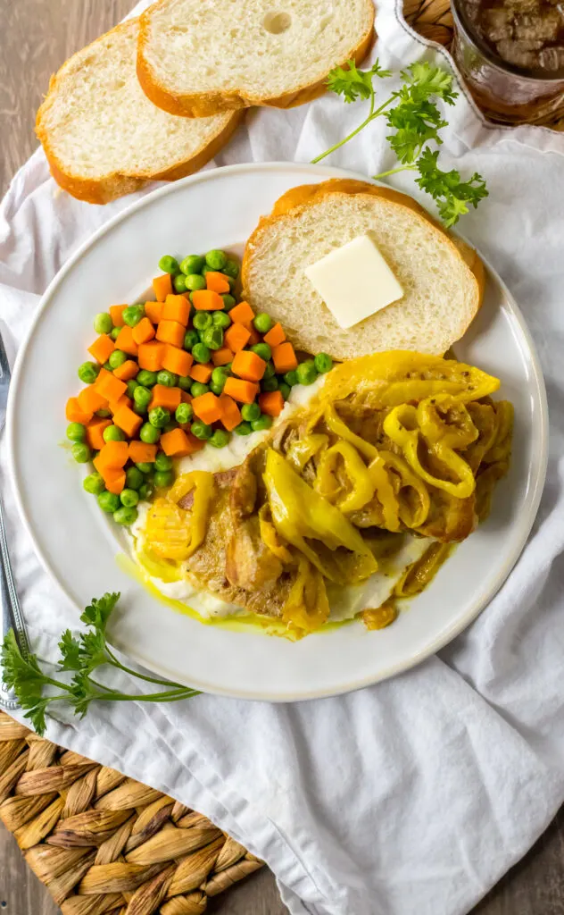 Slow Cooker Mississippi Pork Chops