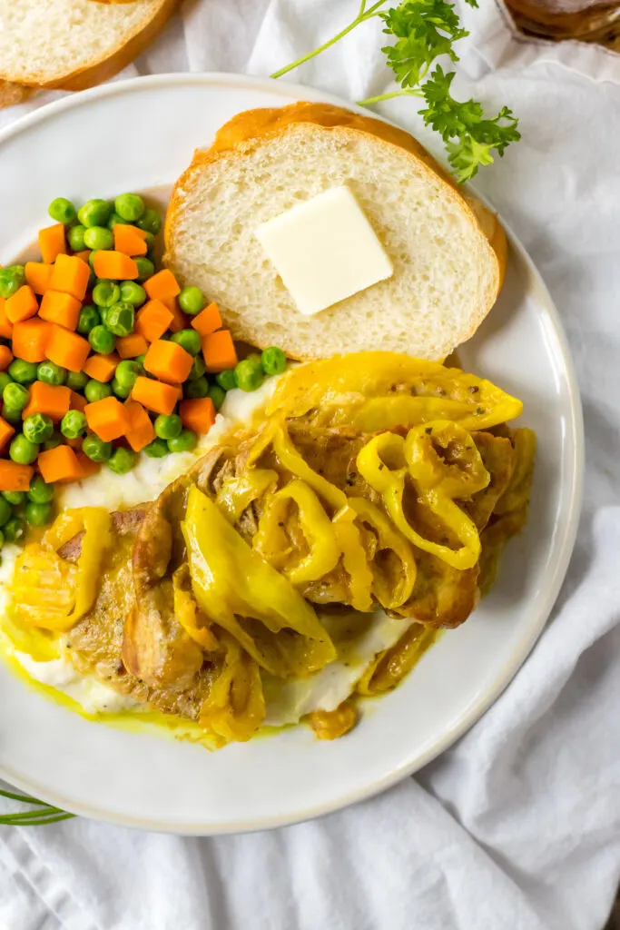 Slow Cooker Mississippi Pork Chops