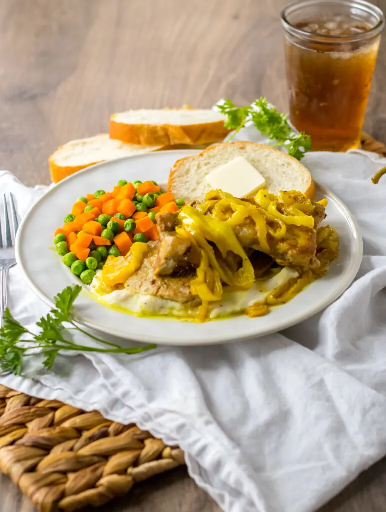 Slow Cooker Mississippi Pork Chops