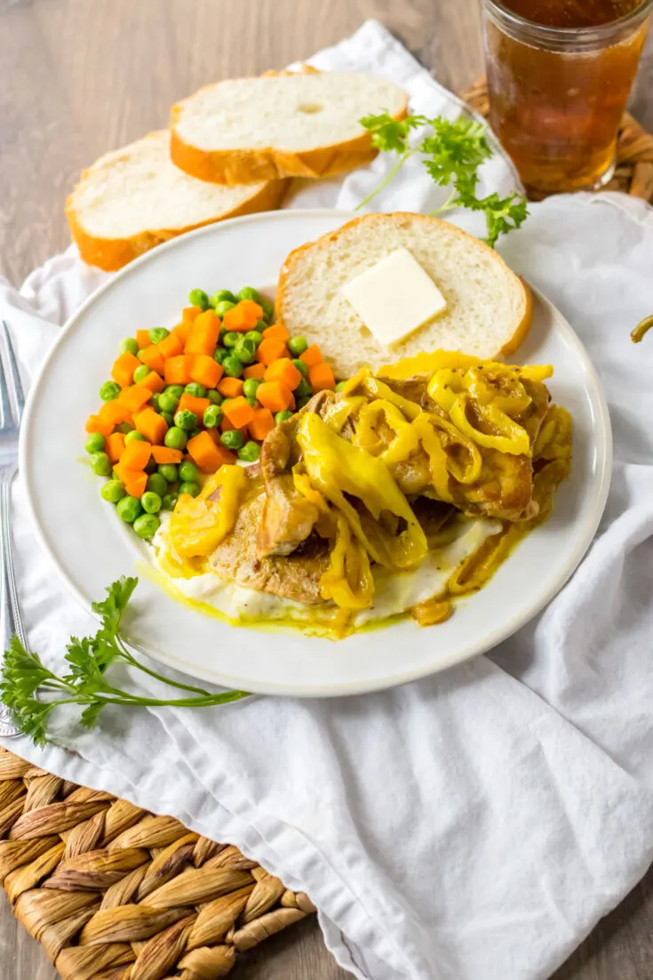 Slow Cooker Mississippi Pork Chops