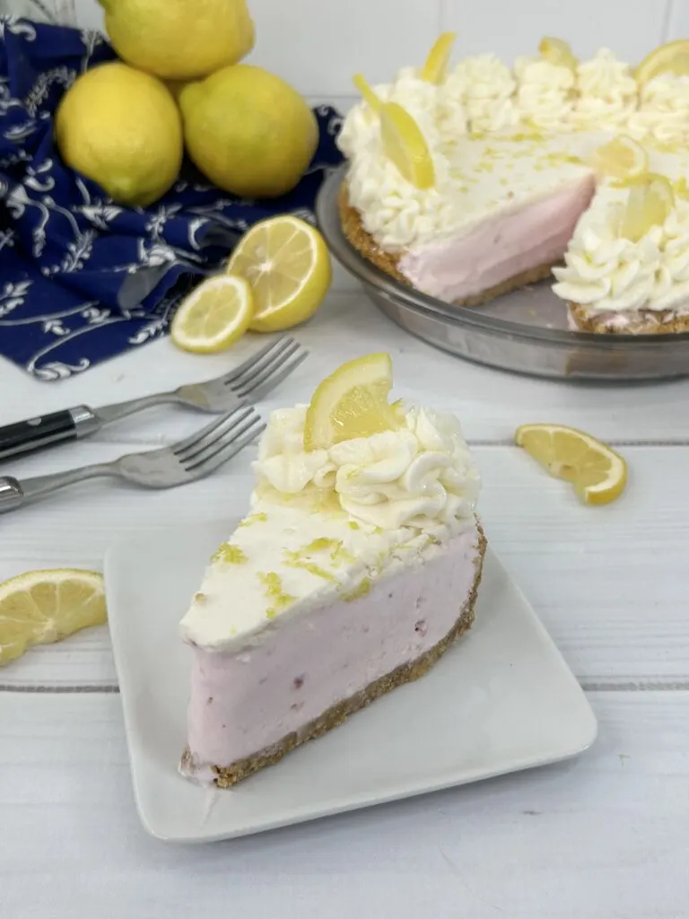 Pink Lemonade Ice Cream Pie
