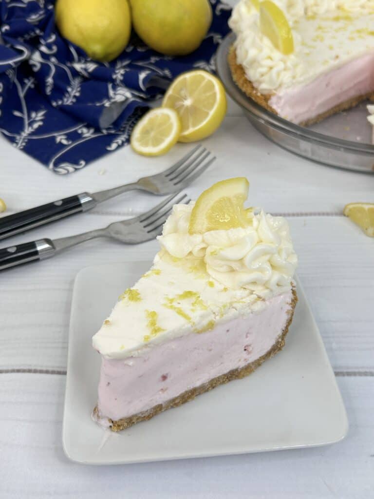 Pink Lemonade Ice Cream Pie
