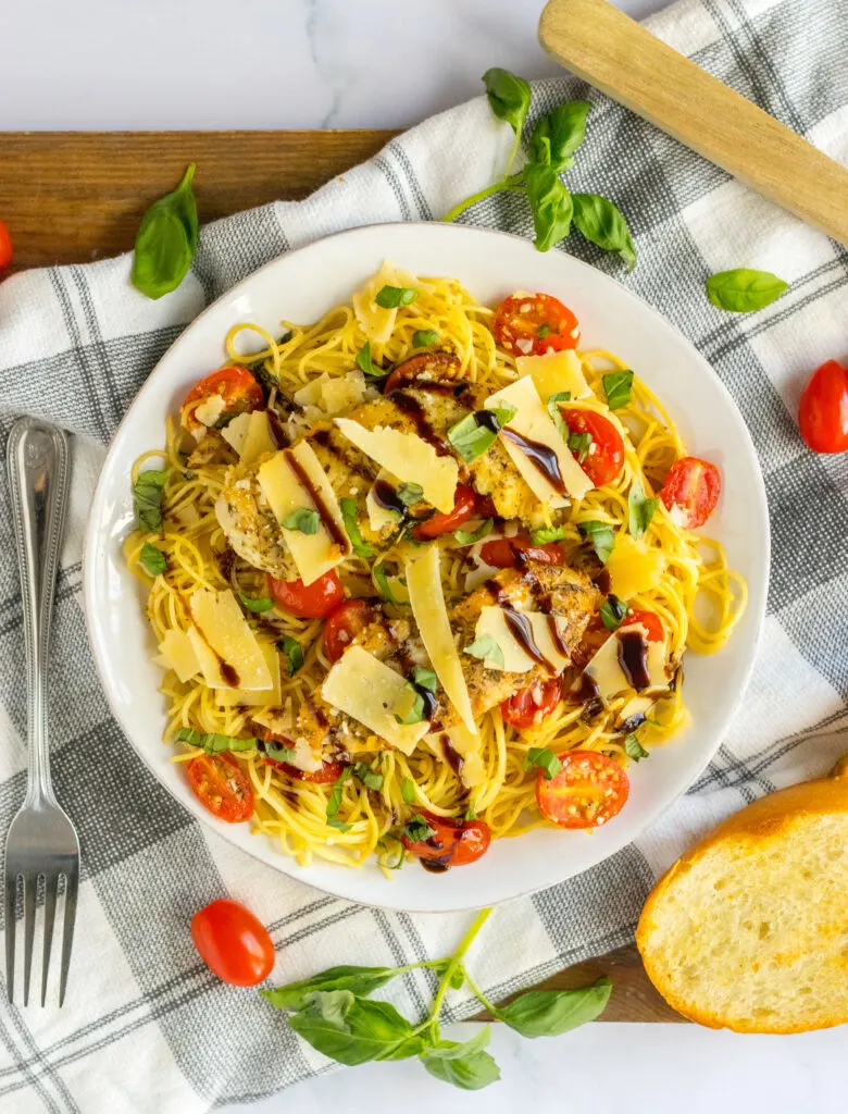 Bruschetta Chicken Pasta