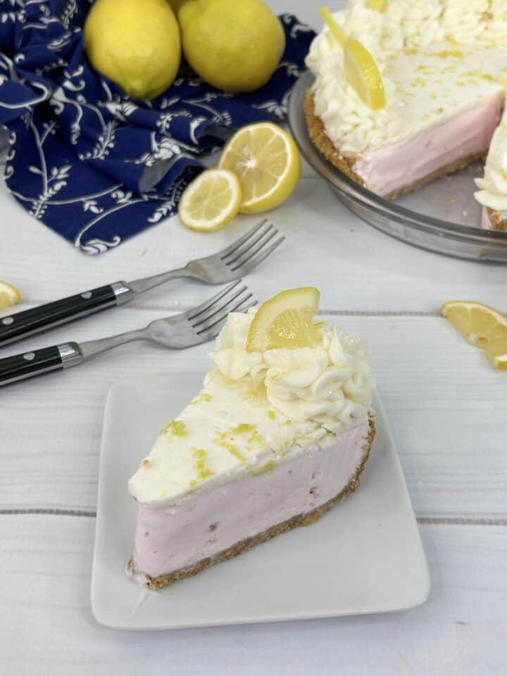 Pink Lemonade Ice Cream Pie Moore or Less Cooking