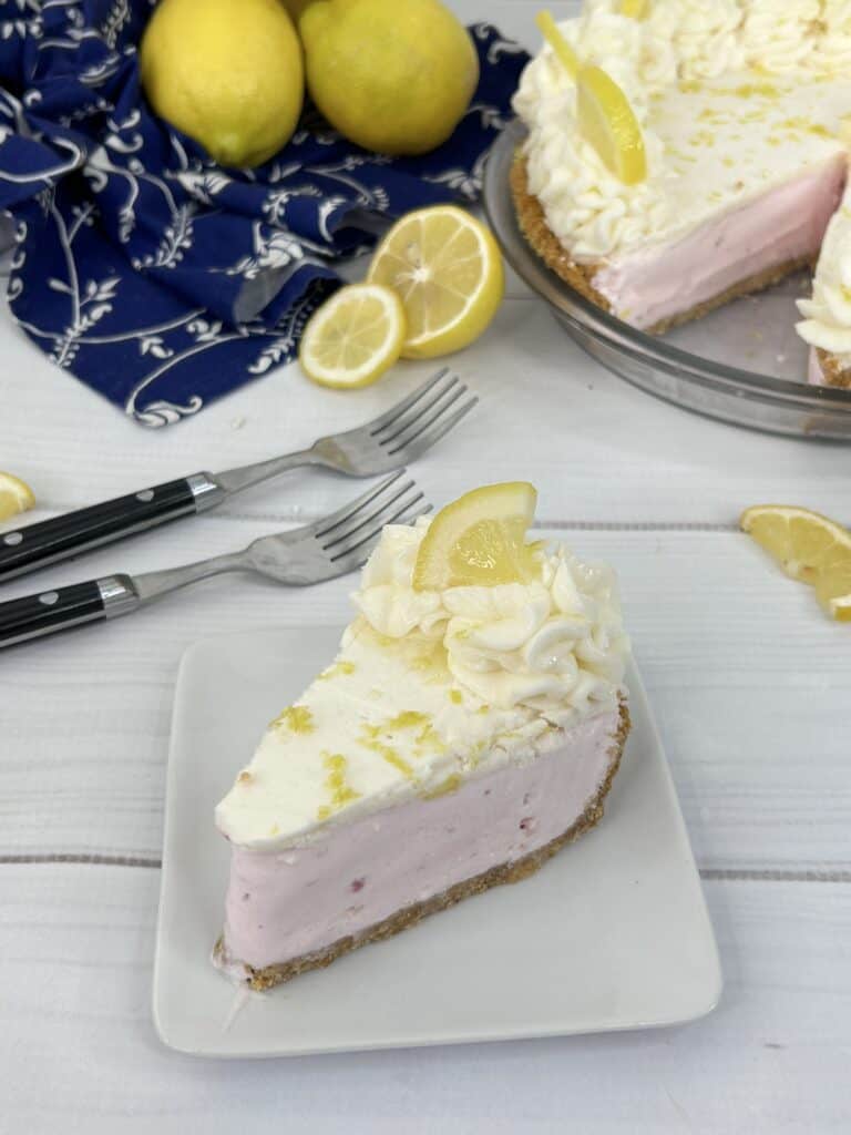 Pink Lemonade Ice Cream Pie