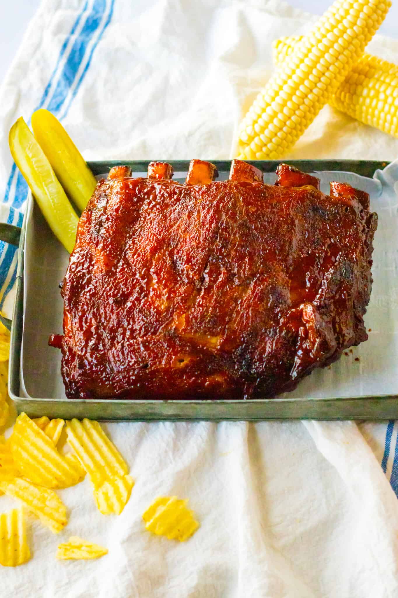 Slow Cooker Honey Chipotle Ribs Moore or Less Cooking