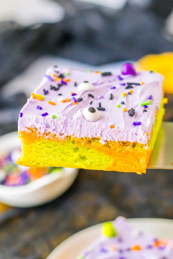 Halloween Sugar Cookie Bars