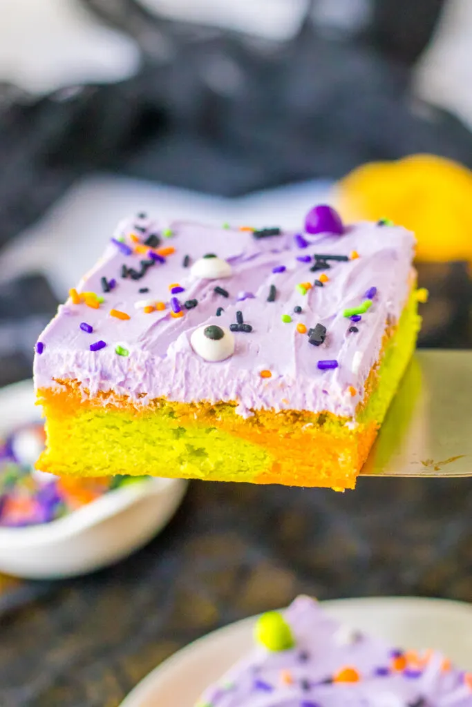 Halloween Sugar Cookie Bars