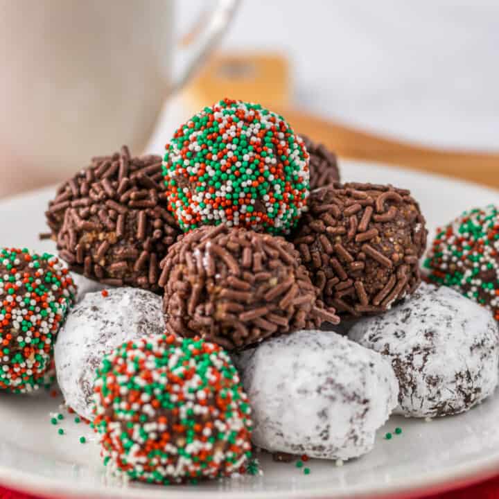 Pecan Bourbon Balls - Cooking With Carlee