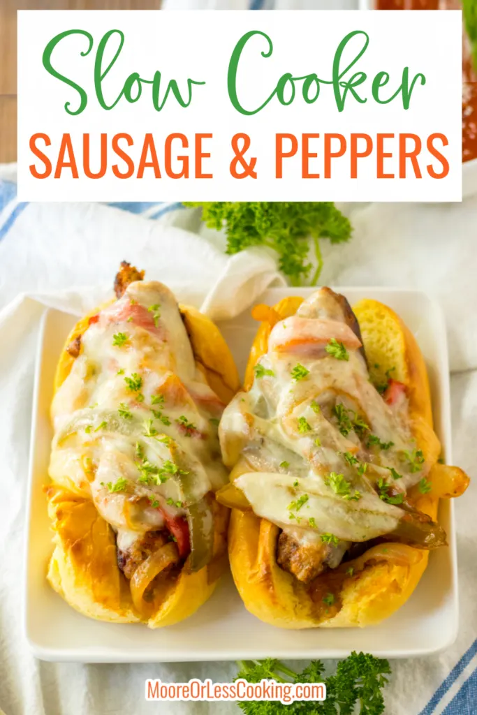 Slow Cooker Sausage And Peppers