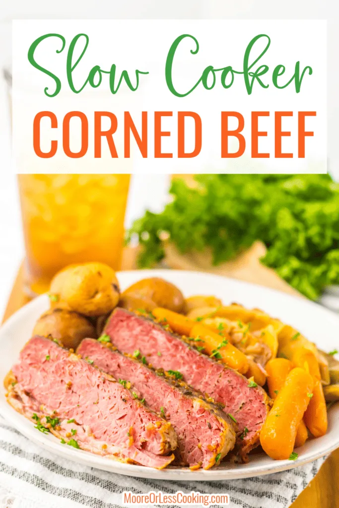 Pin slow cooker corned beef