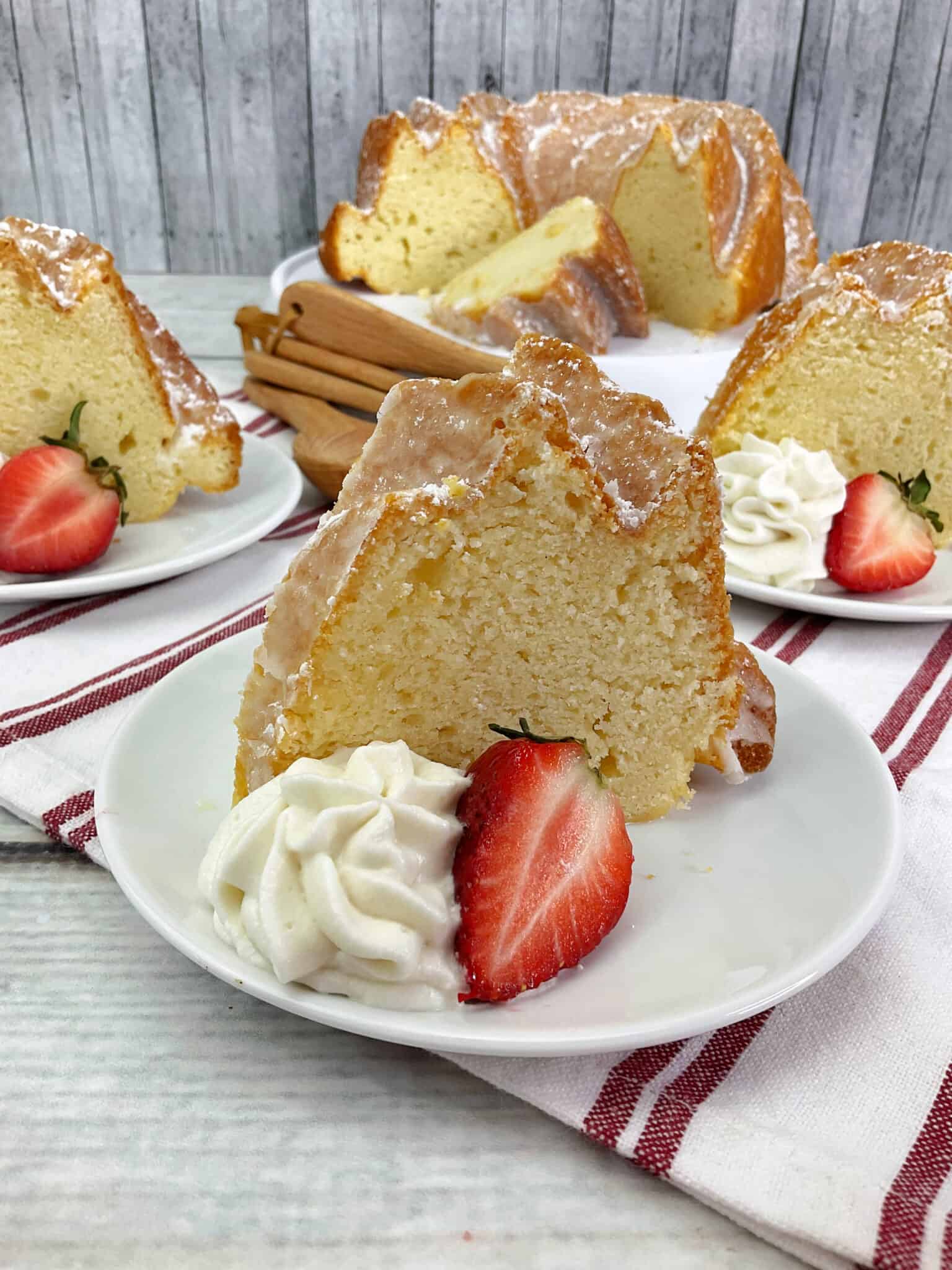 Whipped Cream Pound Cake Moore or Less Cooking