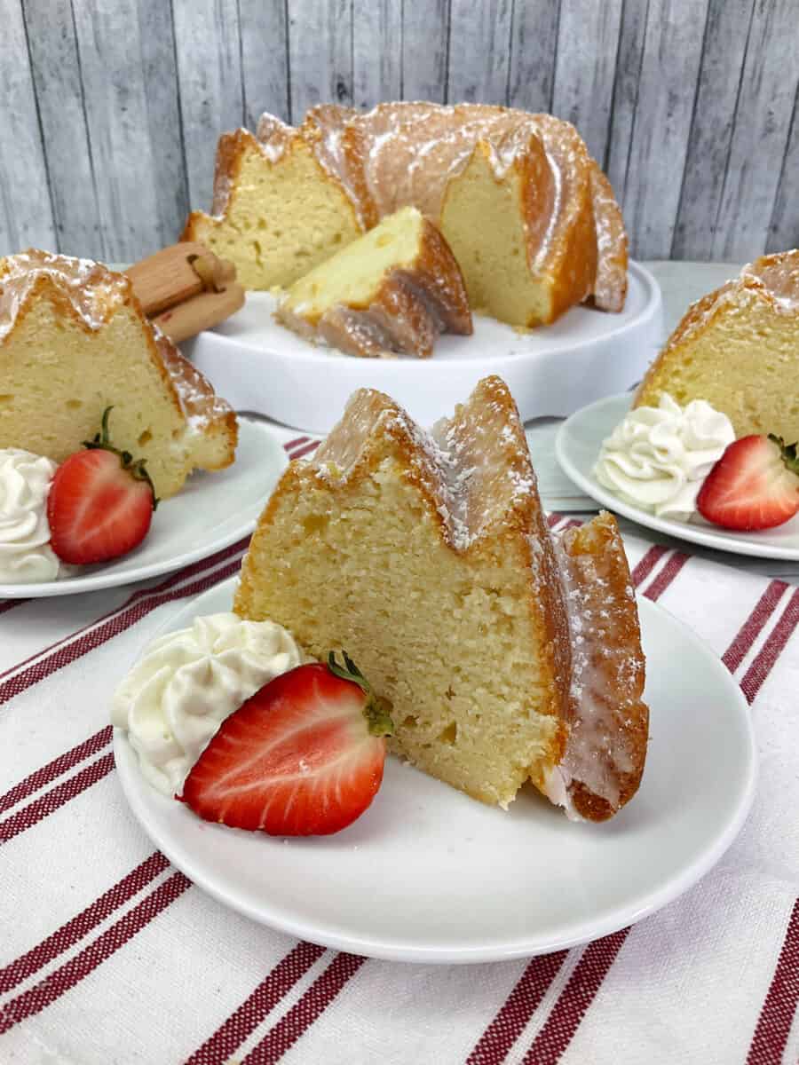 Whipped Cream Pound Cake Moore or Less Cooking