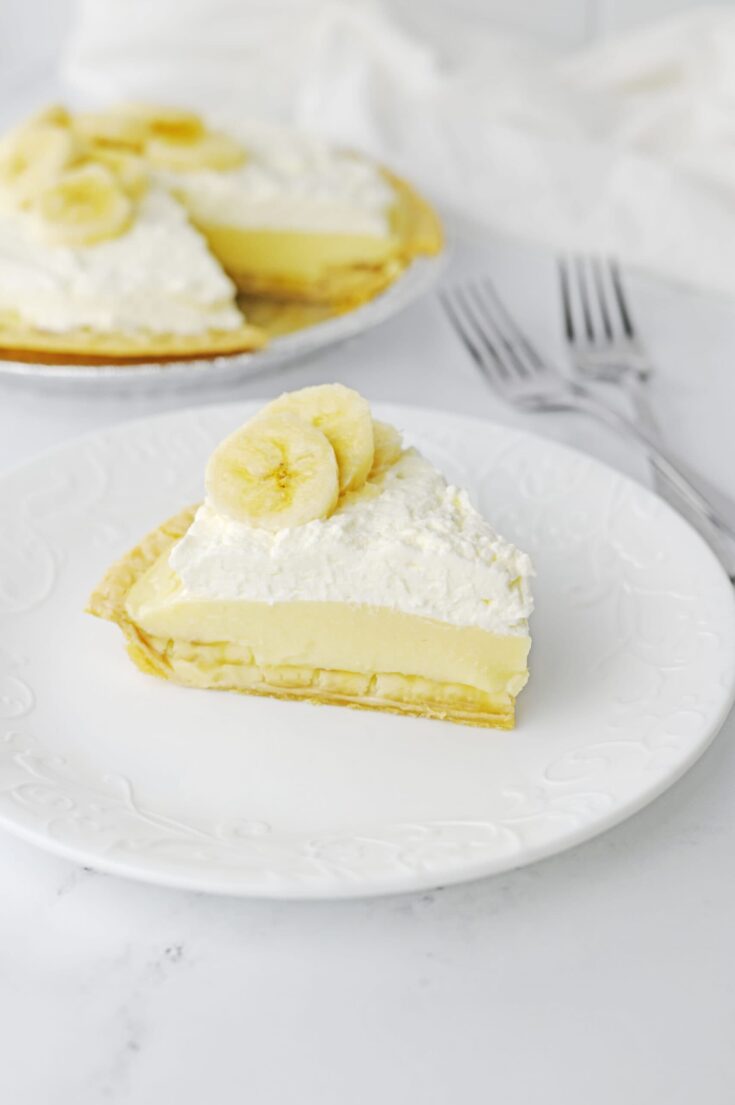 Banana Cream Pie slice