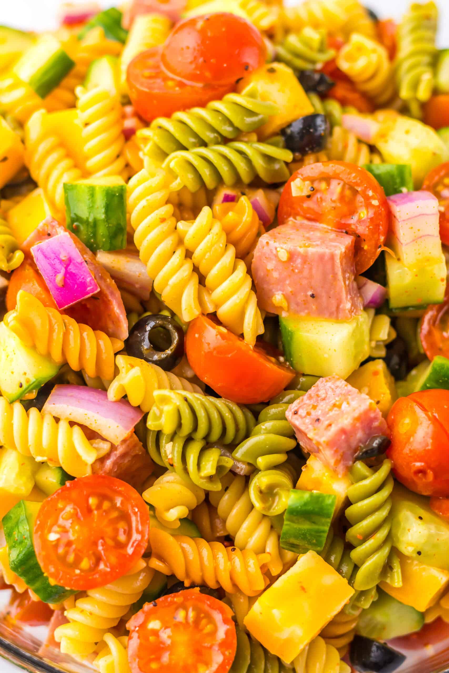 Best Ever Summer Pasta Salad - Moore or Less Cooking