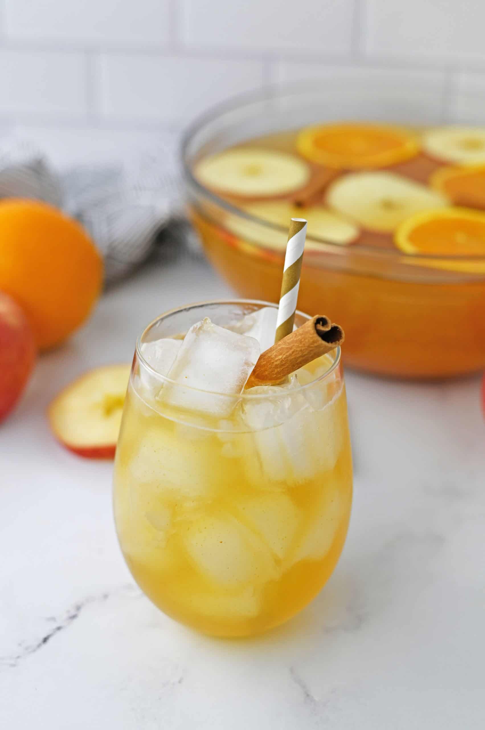 Apple Cider Vodka Punch Moore or Less Cooking