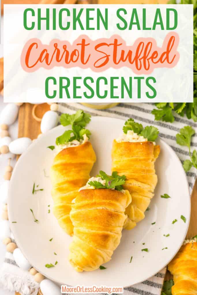 Chicken Salad Carrot Stuffed Crescents 