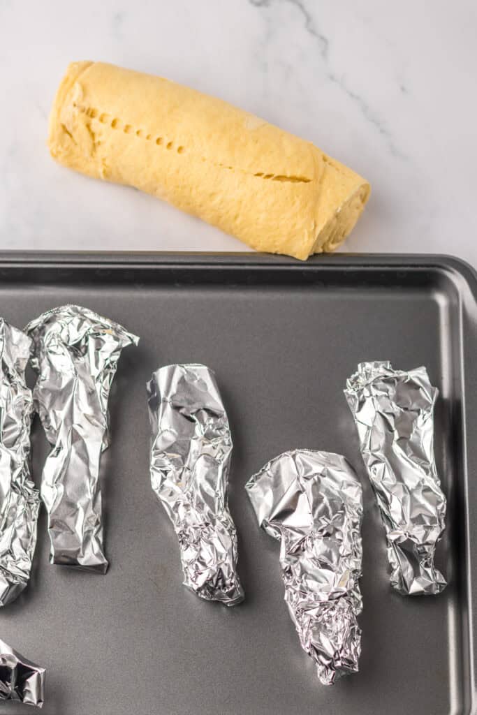 Chicken Salad Carrot Stuffed Crescents 