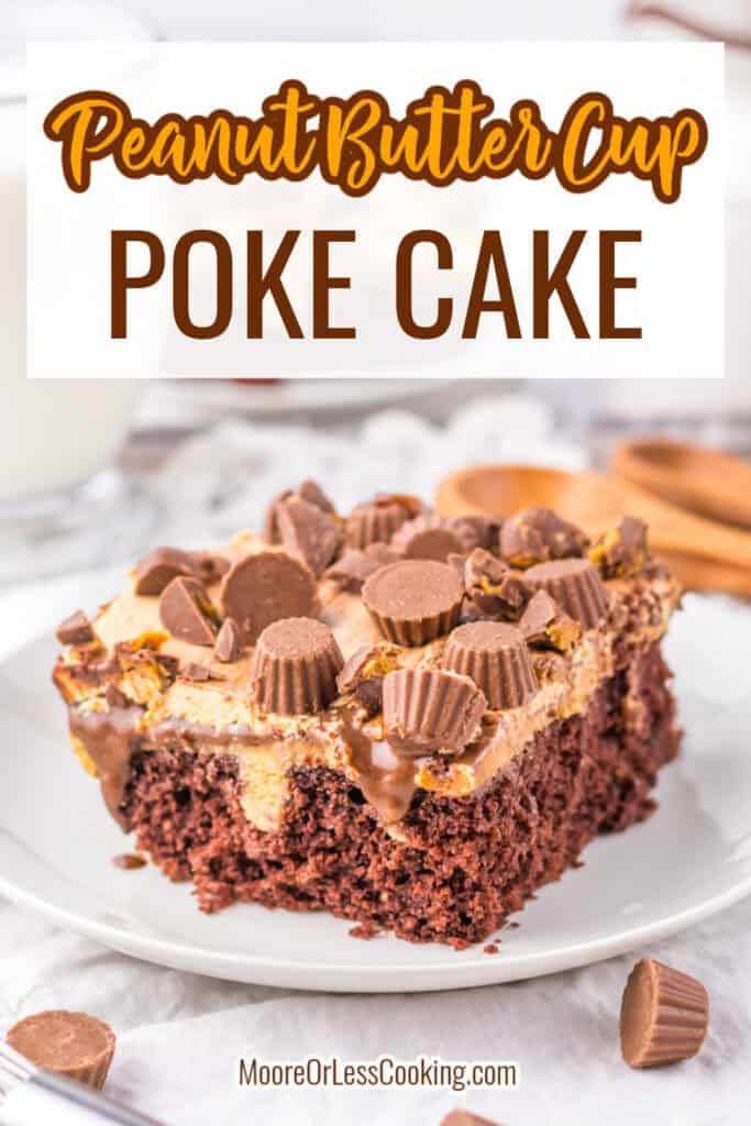 Pin of Peanut Butter Poke Cake