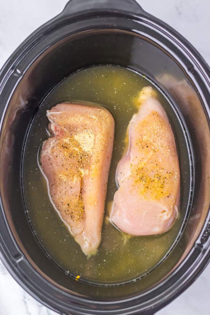 chicken breasts in slow cooker