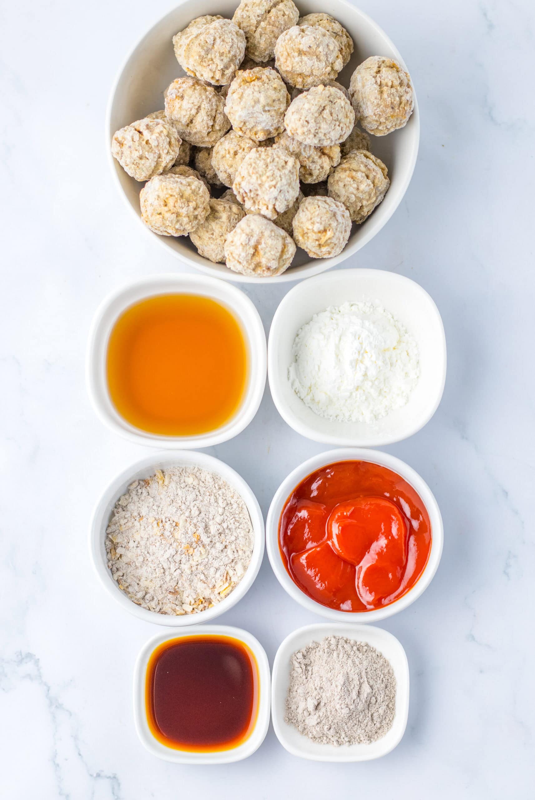 Delicious Salisbury steak meatballs prepared for slow cooker recipes. Perfect for hearty family dinn.