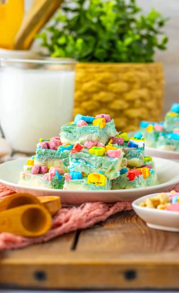 Lucky Charms Fudge