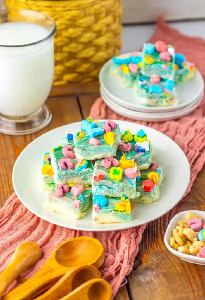 Lucky Charms Fudge