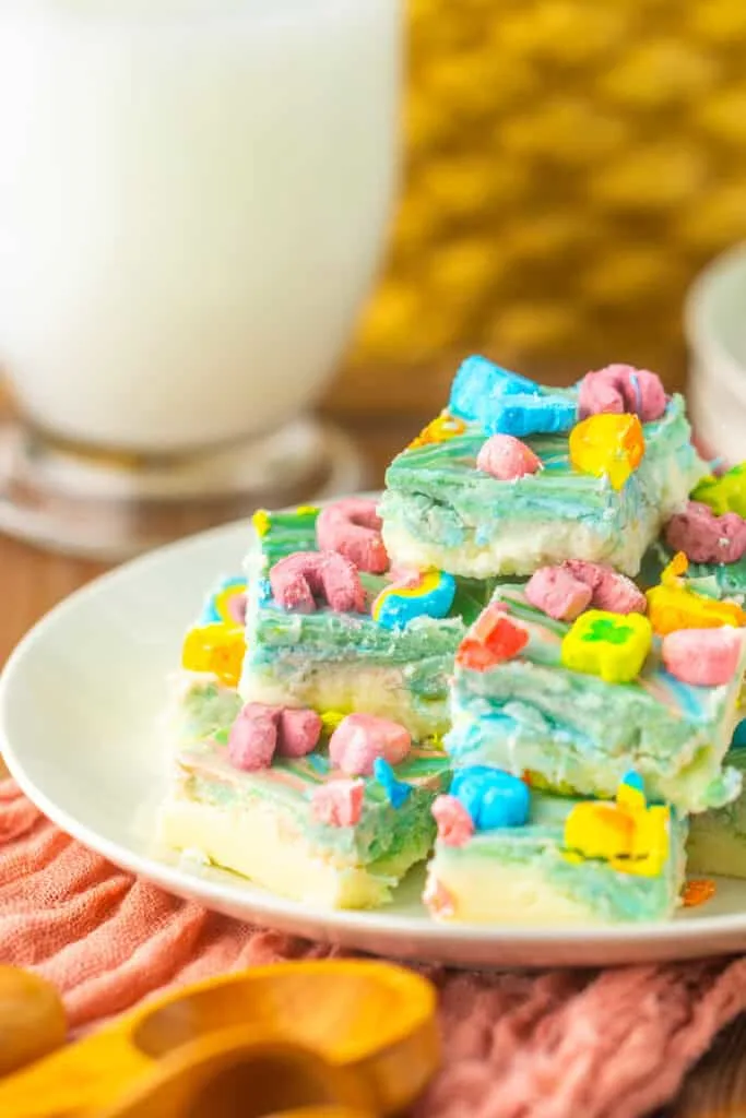 Lucky Charms Fudge