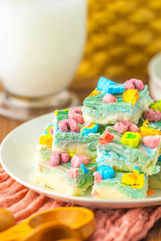 Lucky Charms Fudge
